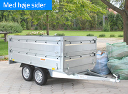 Hobbytrailer med høje sider